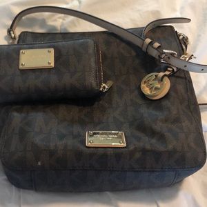 Michael Kors purse and wallet